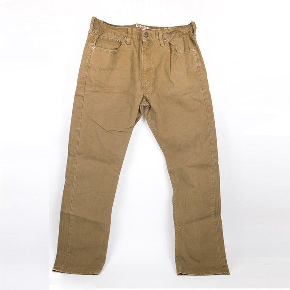 Denizen from Levi's Other - Levis Denizen 232 Men's Slim Straight Fit Brown Jeans W36 L32